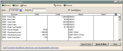 Restaurant Resource Group: Use QuickBooks to Account for your 