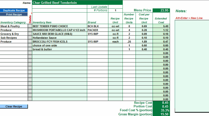 Ezchef Software Inventory Management