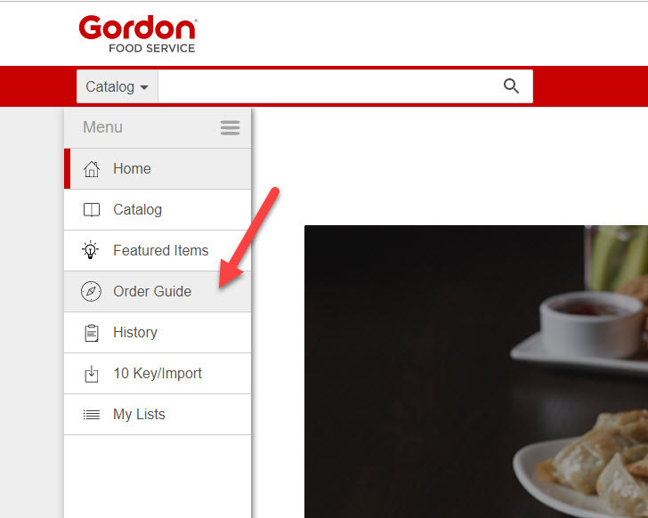 Restaurant Resource Group Export Your Gordon Foodservice Order Guide