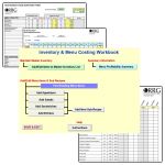 Spreadsheet Library and Menu Costing Workbook Special